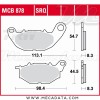 Plaquettes de frein Avant ~ Yamaha YZF 300 R3 RH07 2015+ ~ TRW Lucas MCB 878