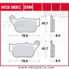 Plaquettes de frein Arrière ~ Yamaha YP 250 R X-Max ABS SG25 2014+ ~ TRW Lucas MCB 880 EC