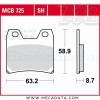 Plaquettes de frein Arrière ~ Yamaha FZS 1000 S Fazer RN06 2003-2004 ~ TRW Lucas MCB 725 SH