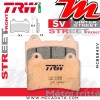 Plaquettes de frein Avant ~ Yamaha TRX 850 4UN 1996+ ~ TRW Lucas MCB 584 SV