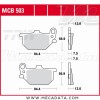 Plaquettes de frein Avant Droite ~ Yamaha XS 750 SE Custom 3L3 1980-1982 ~ TRW Lucas MCB 503