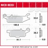 Plaquettes de frein Arrière ~ Yamaha YFM 700 FWAD Grizzly EPS AM09 2007+ ~ TRW Lucas MCB 803 SI