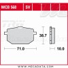 Plaquettes de frein Avant ~ Yamaha TT 600 59X 1989 ~ TRW Lucas MCB 568