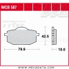 Plaquettes de frein Avant ~ Yamaha XV 535 Virago 3BR/2YL 1988-1994 ~ TRW Lucas MCB 587