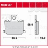 Plaquettes de frein Avant ~ Yamaha RD 350 LC 4L0 1980 ~ TRW Lucas MCB 507