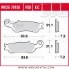 Plaquettes de frein Avant ~ Yamaha YZ 250 F CG2 2007-2009 ~ TRW Lucas MCB 791 RSI