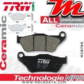 Plaquettes de frein Avant ~ Yamaha YP 125 R X-Max SE32 2006-2009 ~ TRW Lucas MCB 786