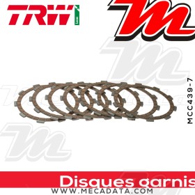 Disques d'embrayage garnis ~ Rieju 125 Apache 2002-2003 ~ TRW Lucas MCC 439-7