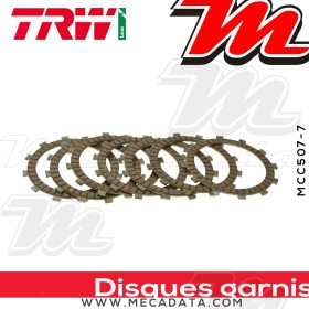 Disques d'embrayage garnis ~ KTM SX 85 2003-2017 ~ TRW Lucas MCC 507-7