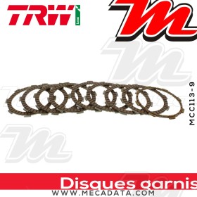 Disques d'embrayage garnis ~ Suzuki RF 400 1993-1997 ~ TRW Lucas MCC 113-9