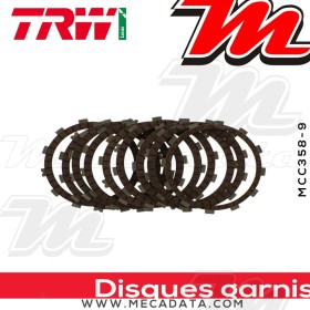Disques d'embrayage garnis ~ Suzuki LT-Z 400 2005-2015 ~ TRW Lucas MCC 358-9