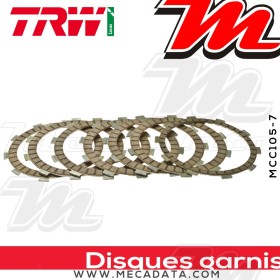 Disques d'embrayage garnis ~ Honda CB 400 F CB400F 1975-1977 ~ TRW Lucas MCC 105-7