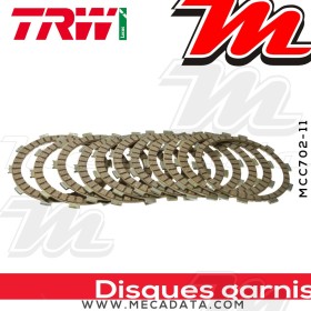 Disques d'embrayage garnis ~ Ducati 1000 GT 2008-2010 ~ TRW Lucas MCC 702-11