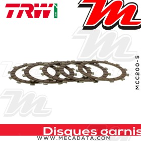 Disques d'embrayage garnis ~ Kawasaki KE 175 1979-1983 ~ TRW Lucas MCC 200-5