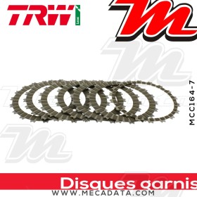 Disques d'embrayage garnis ~ Honda CMX 500 A Rebel 2017+ ~ TRW Lucas MCC 164-7