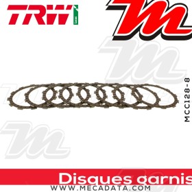 Disques d'embrayage garnis ~ Honda GL 1000 ab Motornr.2002384 1977-1979 ~ TRW Lucas MCC 128-8
