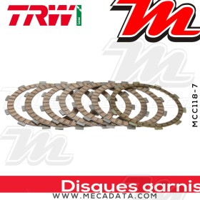 Disques d'embrayage garnis ~ Honda CBR 650 F 2014+ ~ TRW Lucas MCC 118-7