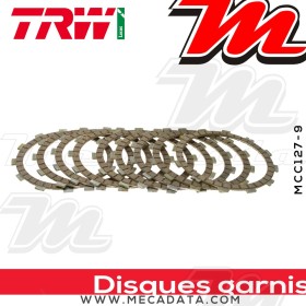 Disques d'embrayage garnis ~ Honda CBR 1000 F SC24 1989-1999 ~ TRW Lucas MCC 127-9