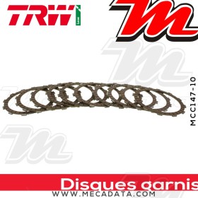 Disques d'embrayage garnis ~ Honda GL 1520 F6C Valkyrie SC34 1997-2003 ~ TRW Lucas MCC 147-10