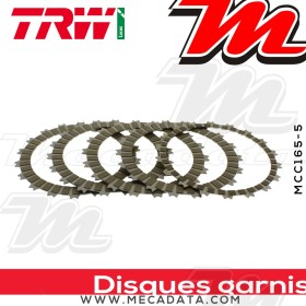 Disques d'embrayage garnis ~ Honda CB 300 F NC51 2015+ ~ TRW Lucas MCC 165-5