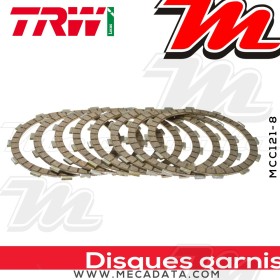 Disques d'embrayage garnis ~ Honda VTX 1300 SC52 2003-2008 ~ TRW Lucas MCC 121-8