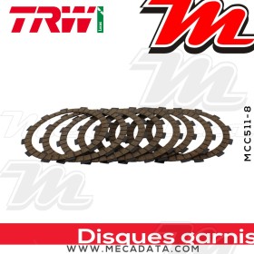 Disques d'embrayage garnis ~ Husqvarna FE 350 2014+ ~ TRW Lucas MCC 511-8