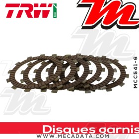 Disques d'embrayage garnis ~ Hyosung GT 250 Comet 2007+ ~ TRW Lucas MCC 541-6