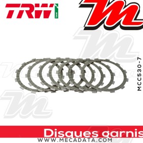 Disques d'embrayage garnis ~ Husaberg FS 650 2001-2006 ~ TRW Lucas MCC 530-7