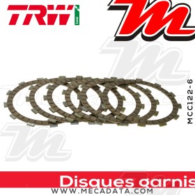 Disques d'embrayage garnis ~ Honda VF 750 C RC09 1982-1984 ~ TRW Lucas MCC 122-6