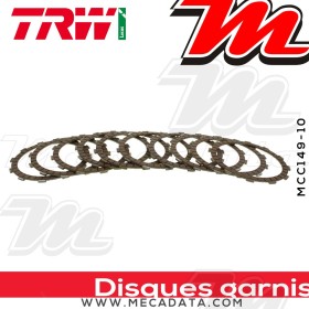 Disques d'embrayage garnis ~ Honda CBR 900 RR SC33 1996-1997 ~ TRW Lucas MCC 149-10