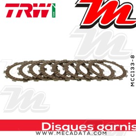 Disques d'embrayage garnis ~ Gas Gas EC 125 1998-2008 ~ TRW Lucas MCC 133-8