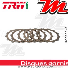Disques d'embrayage garnis ~ Beta 80 Rev 3 Minitrial 2004-2008 ~ TRW Lucas MCC 505-6
