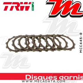 Disques d'embrayage garnis ~ Arctic Cat 400 DVX 2004-2006 ~ TRW Lucas MCC 445-8