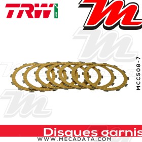 Disques d'embrayage garnis ~ Beta RR 525 2005-2008 ~ TRW Lucas MCC 508-7