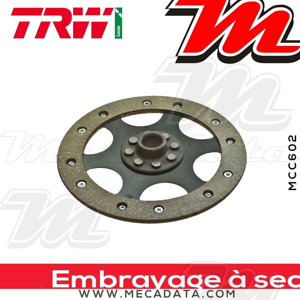 Disque d'embrayage à sec ~ BMW R 850 R 259 1994-1998 ~ TRW Lucas MCC 602
