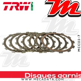 Disques d'embrayage garnis ~ Honda CX 500 C PC01 1980+ ~ TRW Lucas MCC 111-7