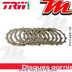 Disques d'embrayage garnis ~ Yamaha MT-01 1670 RP12 2005-2010 ~ TRW Lucas MCC 459-10