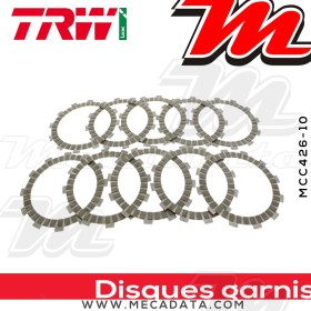 Disques d'embrayage garnis ~ Yamaha XV 1700 V-Max 2009-2014 ~ TRW Lucas MCC 426-10