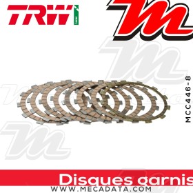 Disques d'embrayage garnis ~ Yamaha VMX 1200 V-Max 1989-2004 ~ TRW Lucas MCC 446-8