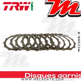 Disques d'embrayage garnis ~ Suzuki VL 1500 C 1500 T Intruder C1 2015+ ~ TRW Lucas MCC 368-9