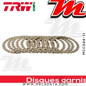 Disques d'embrayage garnis ~ Suzuki GSXR 1100 GV74CD 1986-1988 ~ TRW Lucas MCC 324-11