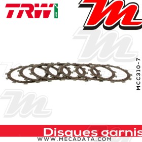 Disques d'embrayage garnis ~ Suzuki GS 550 E GS550E 1978-1980 ~ TRW Lucas MCC 310-7