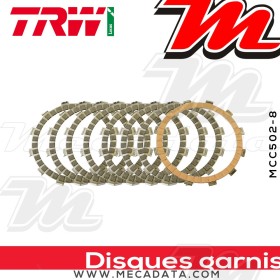 Disques d'embrayage garnis ~ KTM LC4 625 SM 2002+ ~ TRW Lucas MCC 502-8