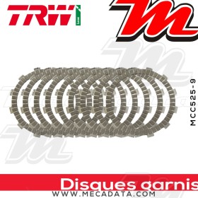 Disques d'embrayage garnis ~ TM EN 250 ,F 2001-2007 ~ TRW Lucas MCC 525-9