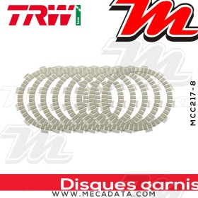 Disques d'embrayage garnis ~ HM CRE 250 1990-2004 ~ TRW Lucas MCC 217-8
