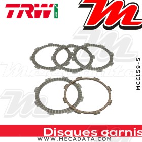 Disques d'embrayage garnis ~ Honda NX 125 1989-1997 ~ TRW Lucas MCC 159-5