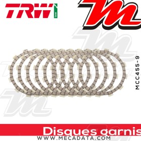 Disques d'embrayage garnis ~ Gas Gas EC 250 4 T 2010+ ~ TRW Lucas MCC 455-9
