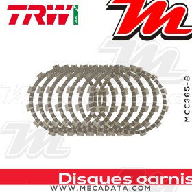 Disques d'embrayage garnis ~ Honda CTX 1300 DX SC74 2014+ ~ TRW Lucas MCC 365-8