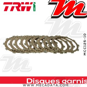 Disques d'embrayage garnis ~ Honda VFR 750 R RC30 1988-1992 ~ TRW Lucas MCC 125-10