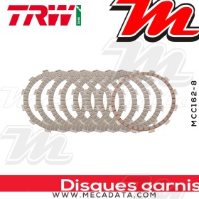 Disques d'embrayage garnis ~ Honda TRX 700 2008-2011 ~ TRW Lucas MCC 162-8